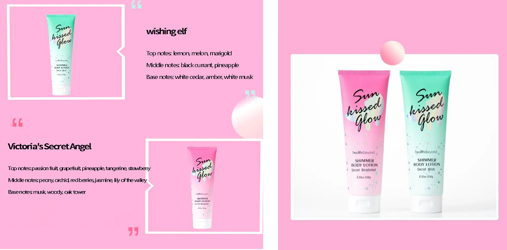 Fragrance body highlighter