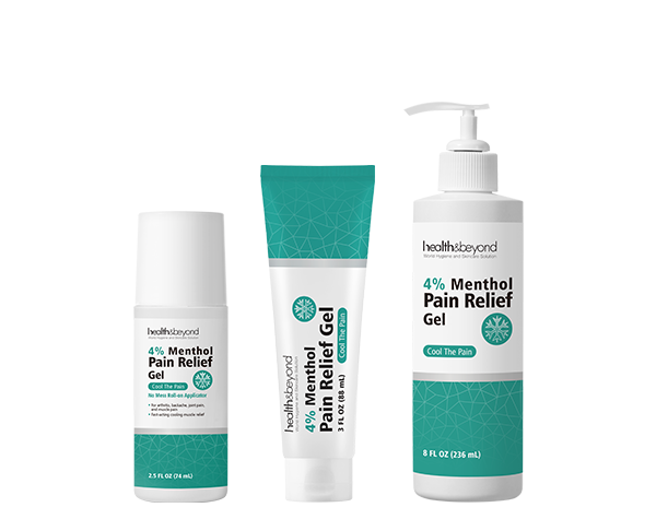 Menthol 4% Pain Relief Gel