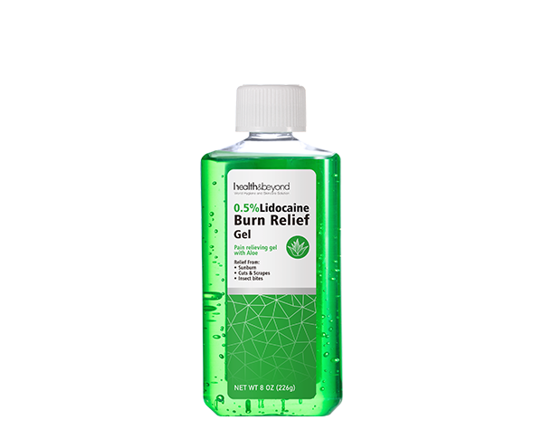 0.5% Lidocaine Burn Pain Relief Gel